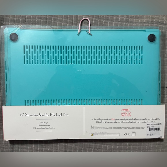 MacBook Pro 15” Protective Shell Teal - Picture 3 of 4